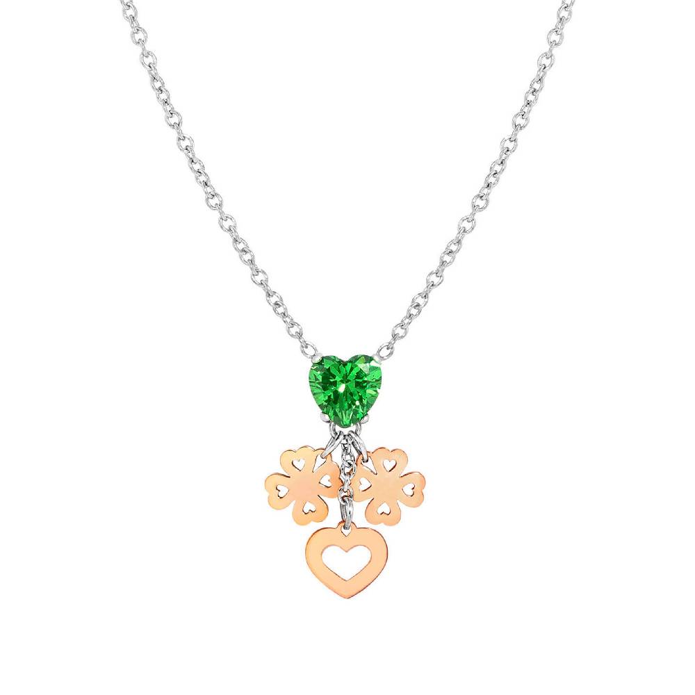 Nomination Collana Principessina Quadrifogli