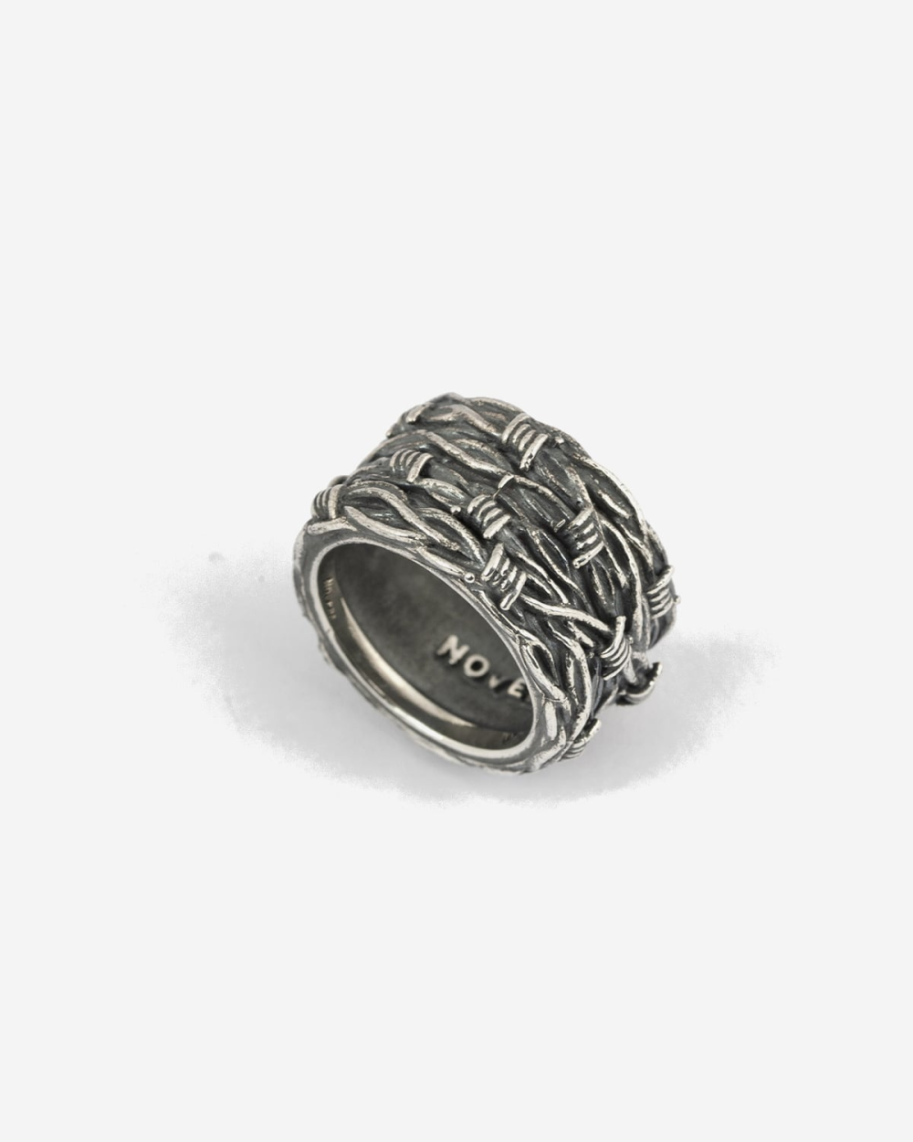 Nove25 ANELLO FASCIA FILO SPINATO Saldi