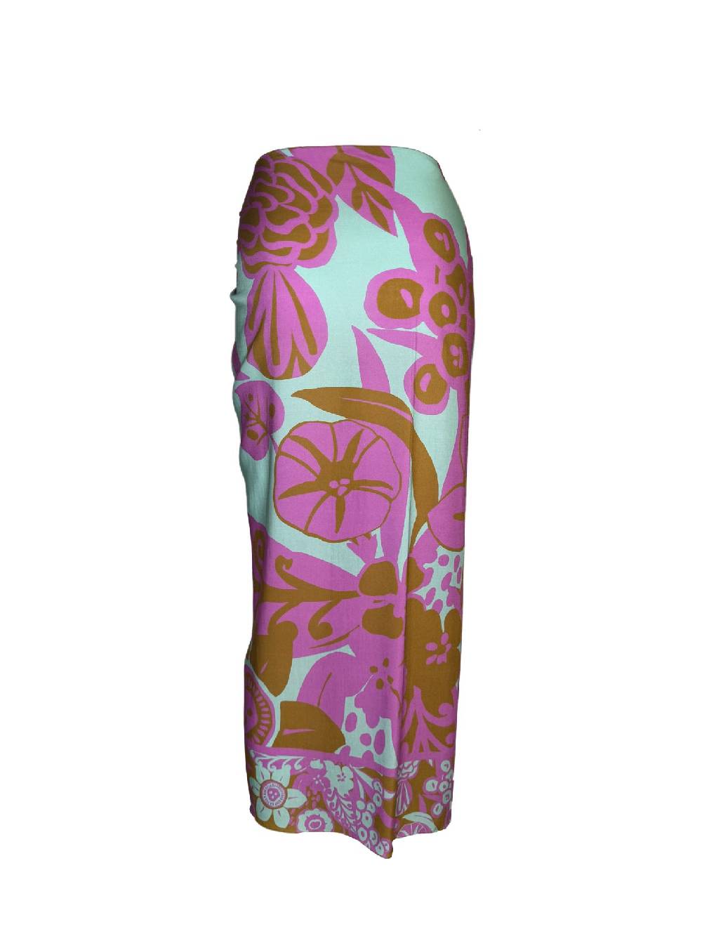 Olivia Gold Pareo lungo a fantasia Moda