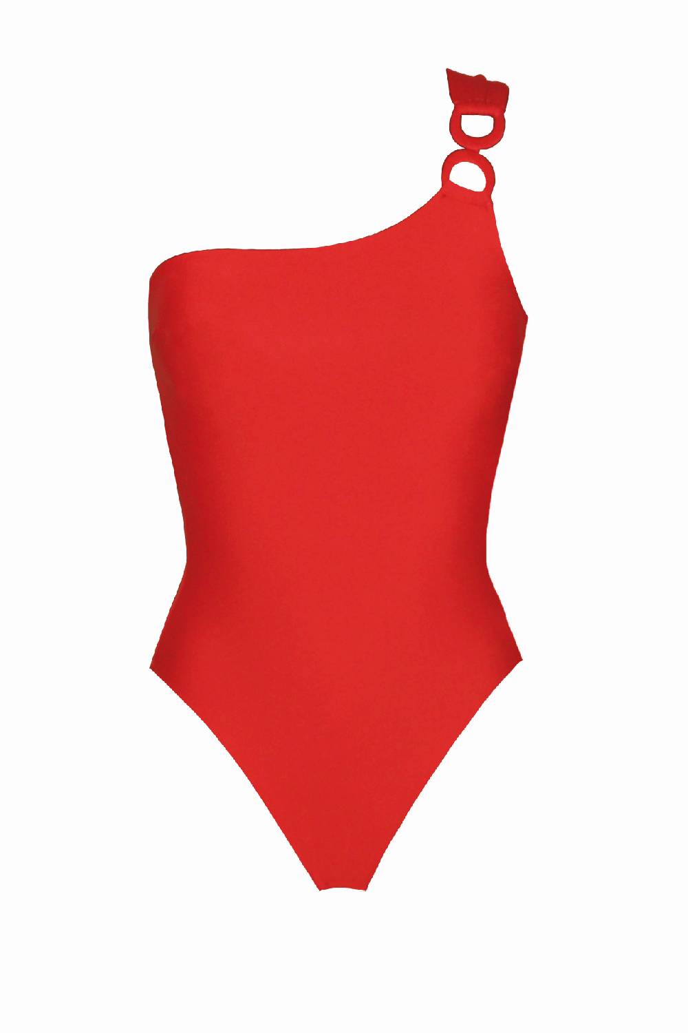 Olivia Gold Intero monospalla con accessorio Moda