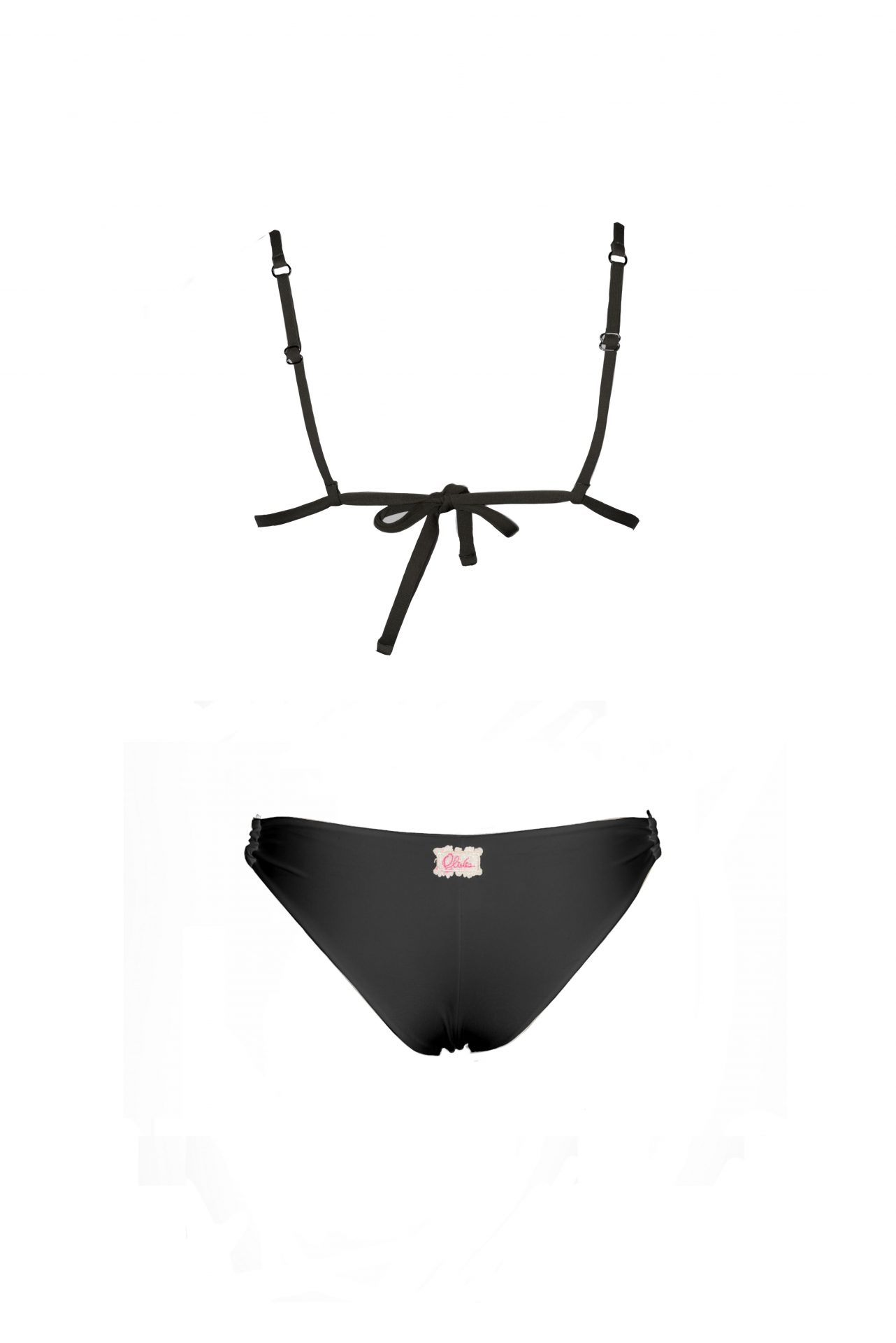 Olivia Gold Triangolo push up + Slip con anelli 2025