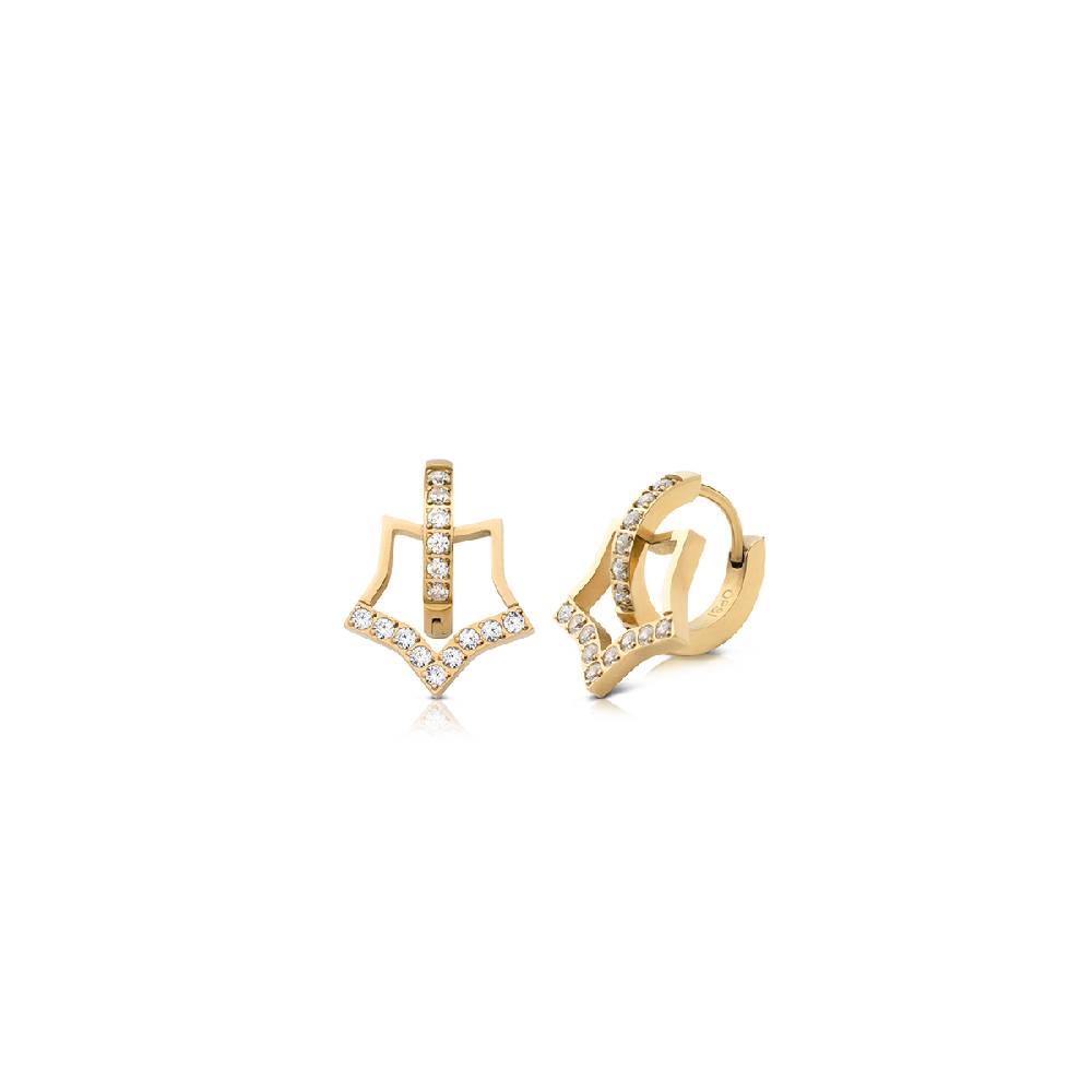 Opsobjects DREAMS orecchini stelle con strass