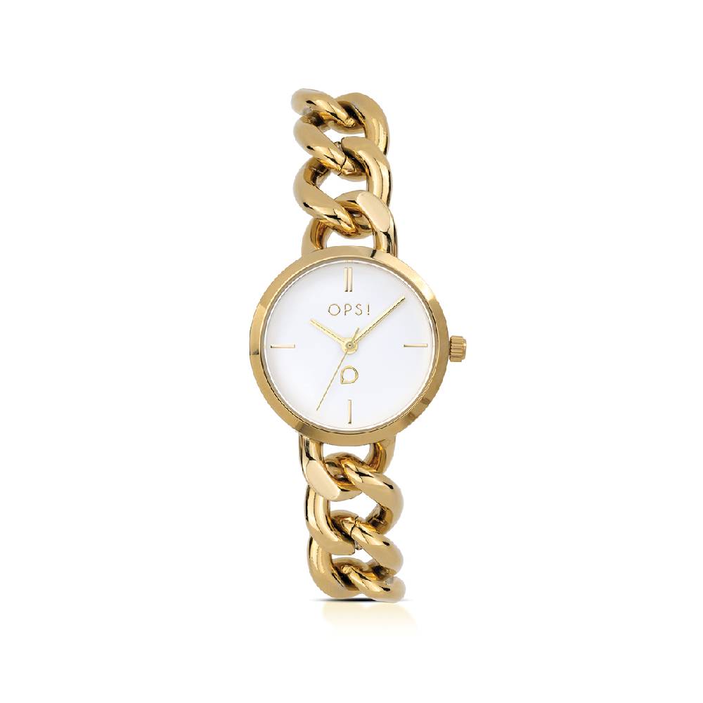 Opsobjects GROUMETTE CHAIN orologio in acciaio
