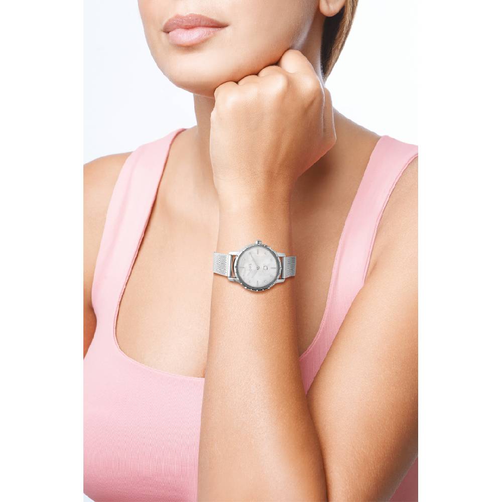 Opsobjects EARTH LOVE orologio in acciaio In Linea