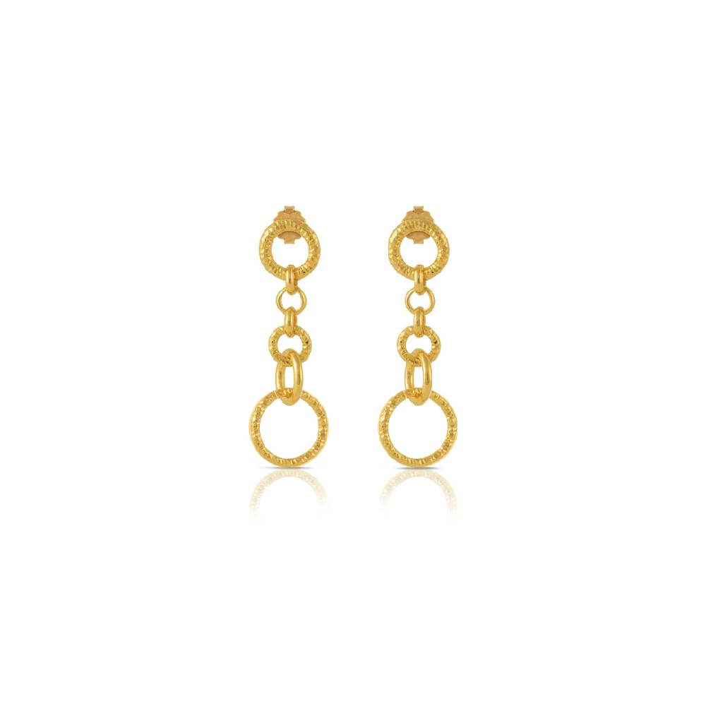 Opsobjects GRACE orecchini con cerchi diamantati
