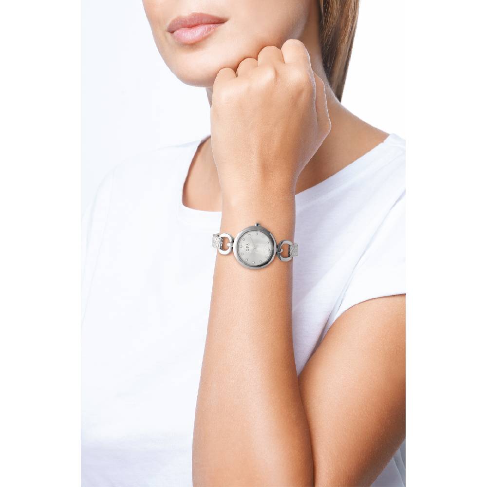Opsobjects MONOGRAM TIME orologio in acciaio Offerte
