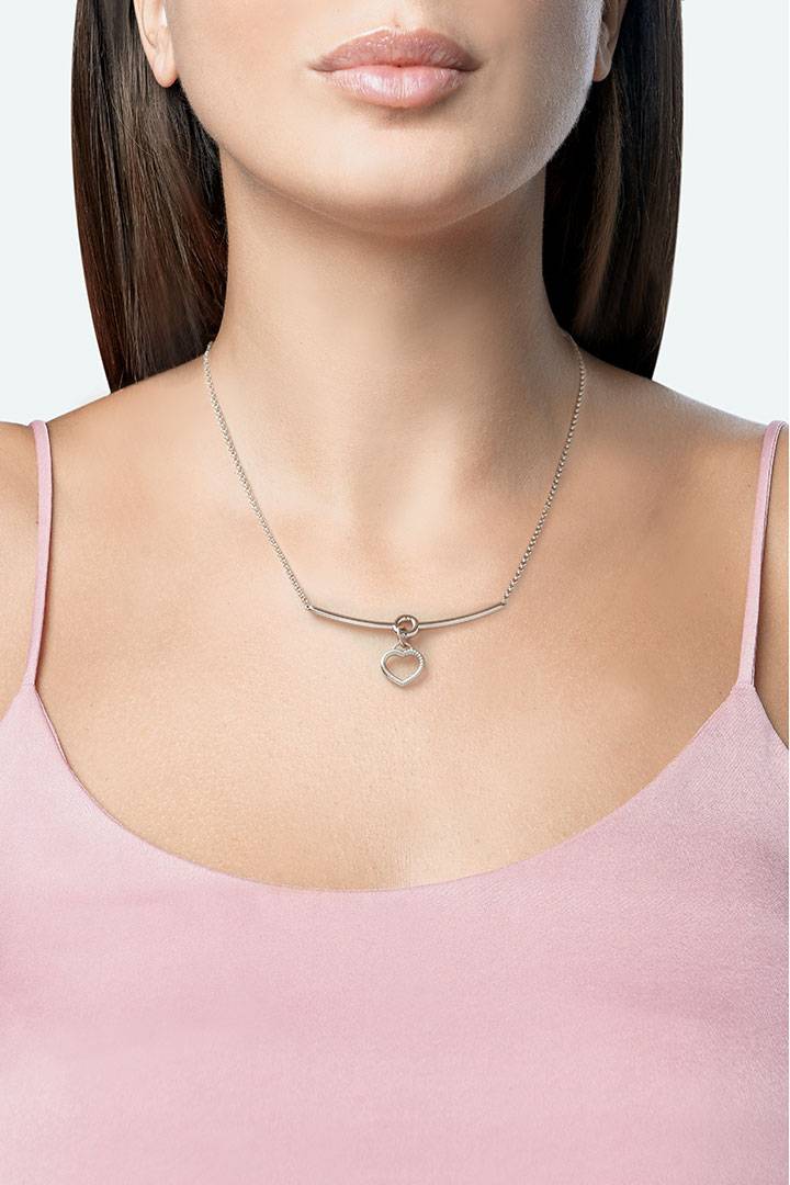 Opsobjects TWISTED collana cuore pendente Vendita Calda