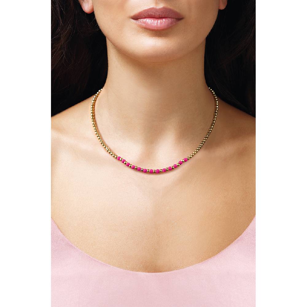 Opsobjects SANDY collana oro con smalto colorato Hotsell