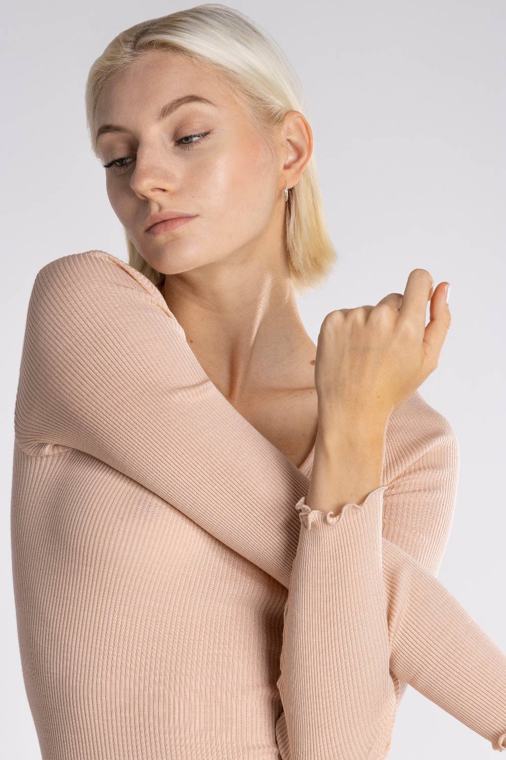 Oscalito Body Maniche Lunghe Donna Lana&Seta 3487 Offerte