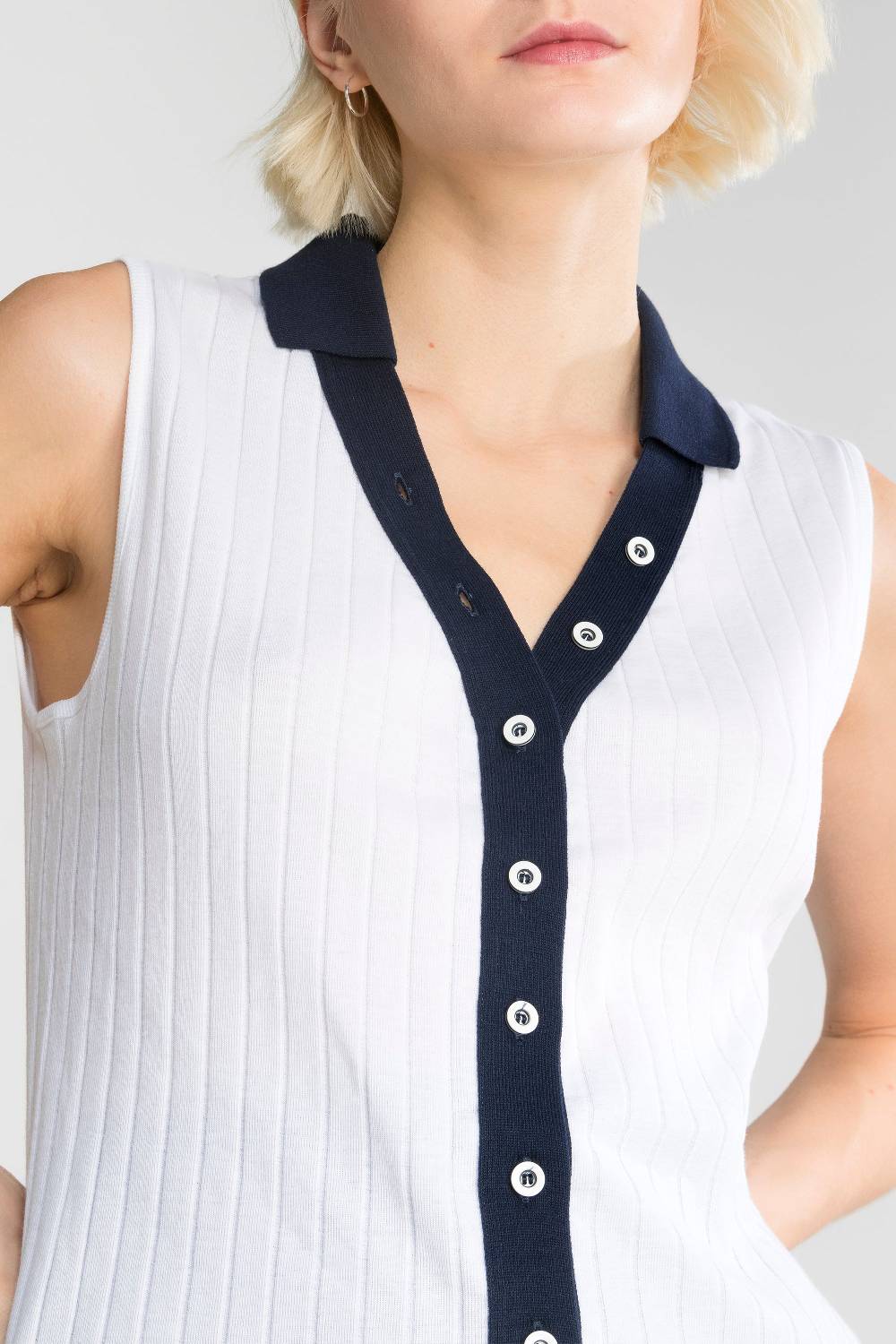 Oscalito Gilet con bottoni Donna Cotone 7160 Affare Del Giorno