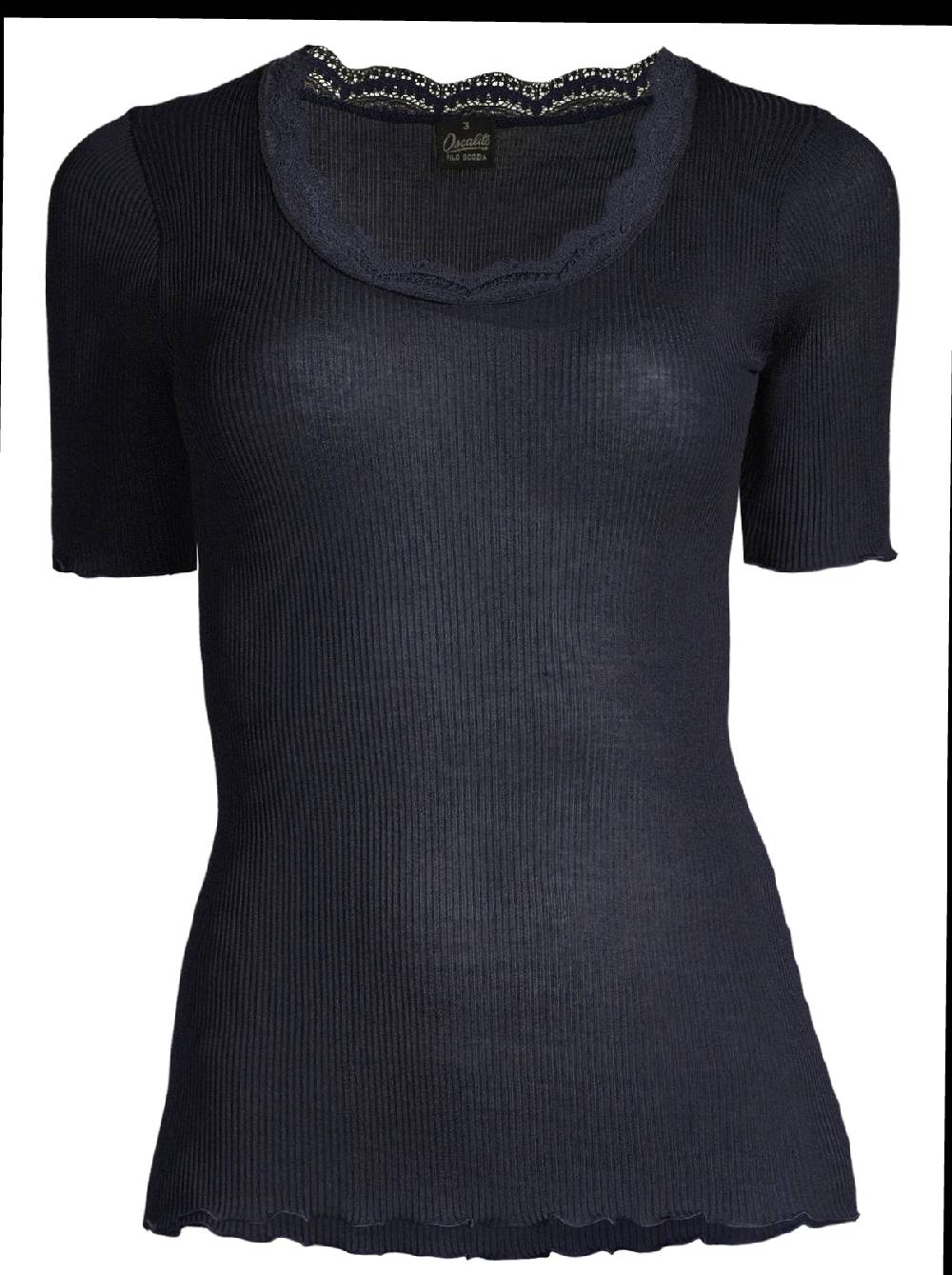 Oscalito T-shirt Filoscozia con Pizzo Leavers 3164 Affare Del Giorno