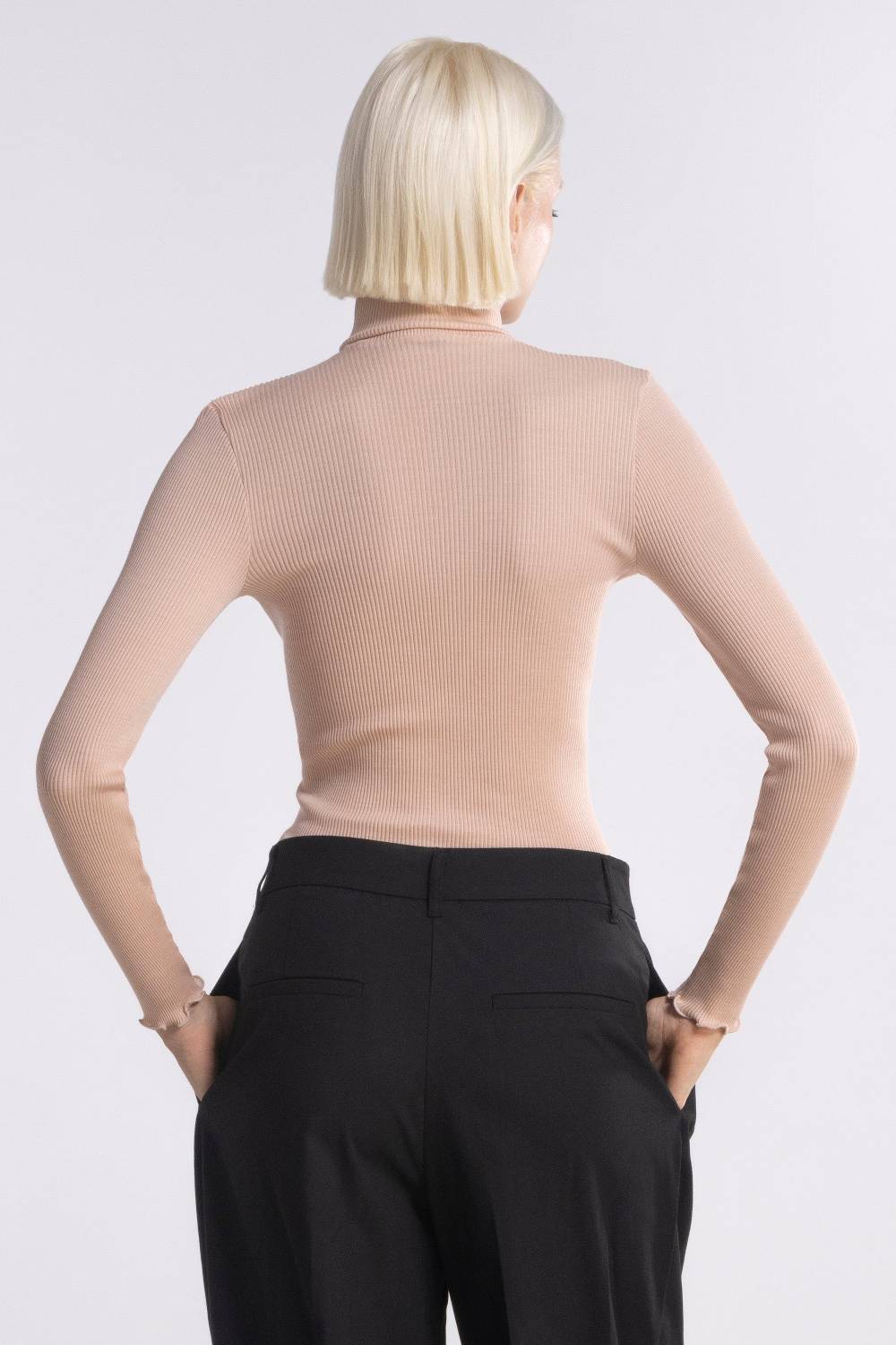 Oscalito Maglia Dolcevita a Maniche Lunghe in Lana e Seta 3438 2025