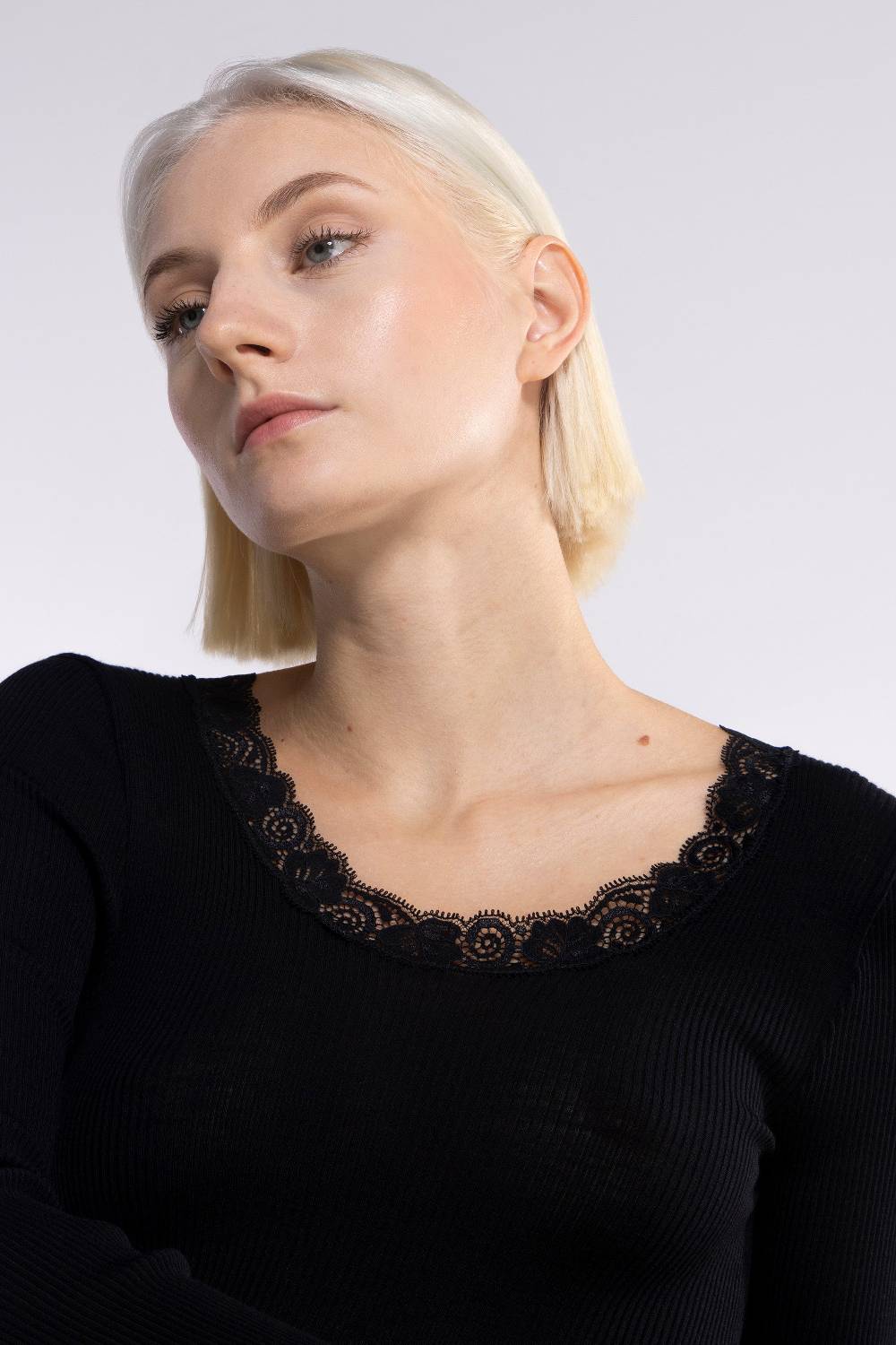 Oscalito Camicia a maniche lunghe in Lana e Seta 3416 Italy