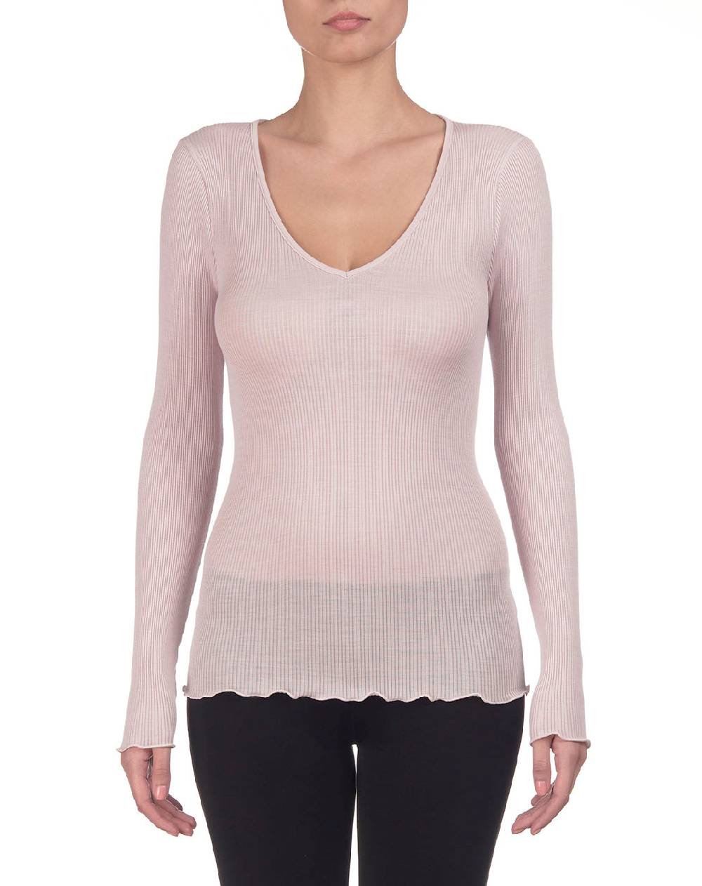 Oscalito Maglia maniche lunghe scollo a V 3486 Spedizione Gratuita