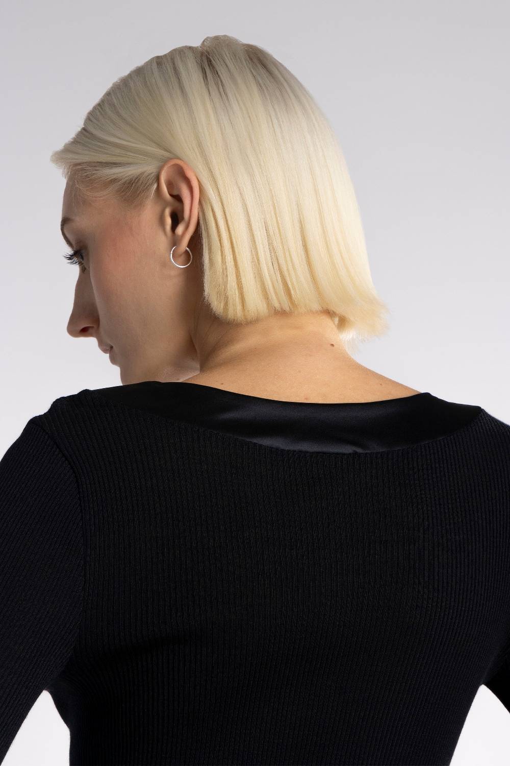 Oscalito Elegante camicia a maniche lunghe con bordi in raso 5304 Promozione Limitata