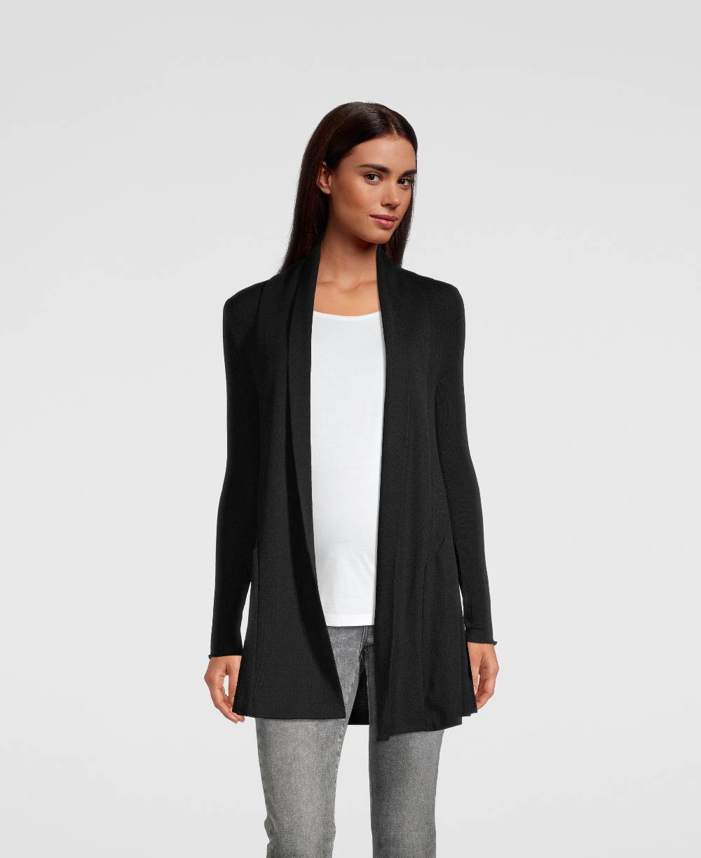 Oscalito Cardigan Lungo in Lana e Seta 3463 Affare Del Giorno