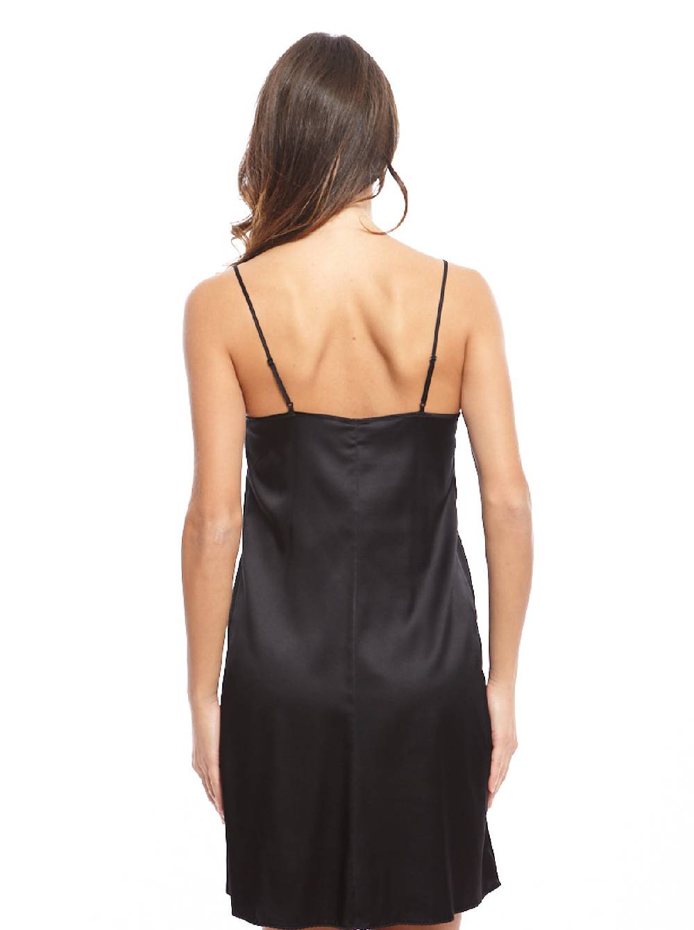 Oscalito Camicia da Notte in Pura Seta Stretch 10304 Nuova