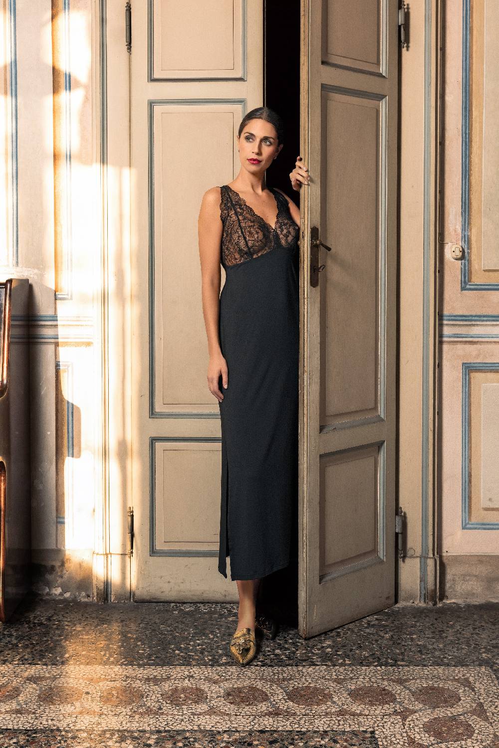 Oscalito Abito Donna94% Modal, 6% Elastan 1411 Moda
