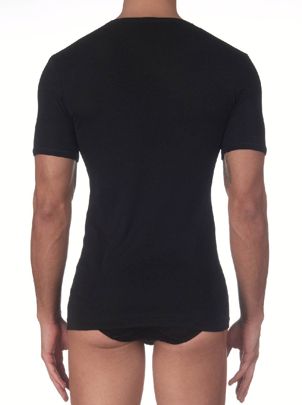 Oscalito T-shirt in cotone con scollo a V 742 Offerte