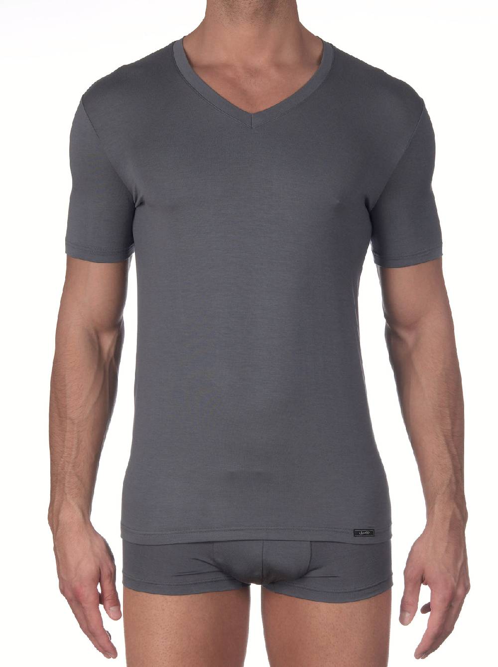 Oscalito T-shirt con scollo a V in micromodal 1576 Nuovo