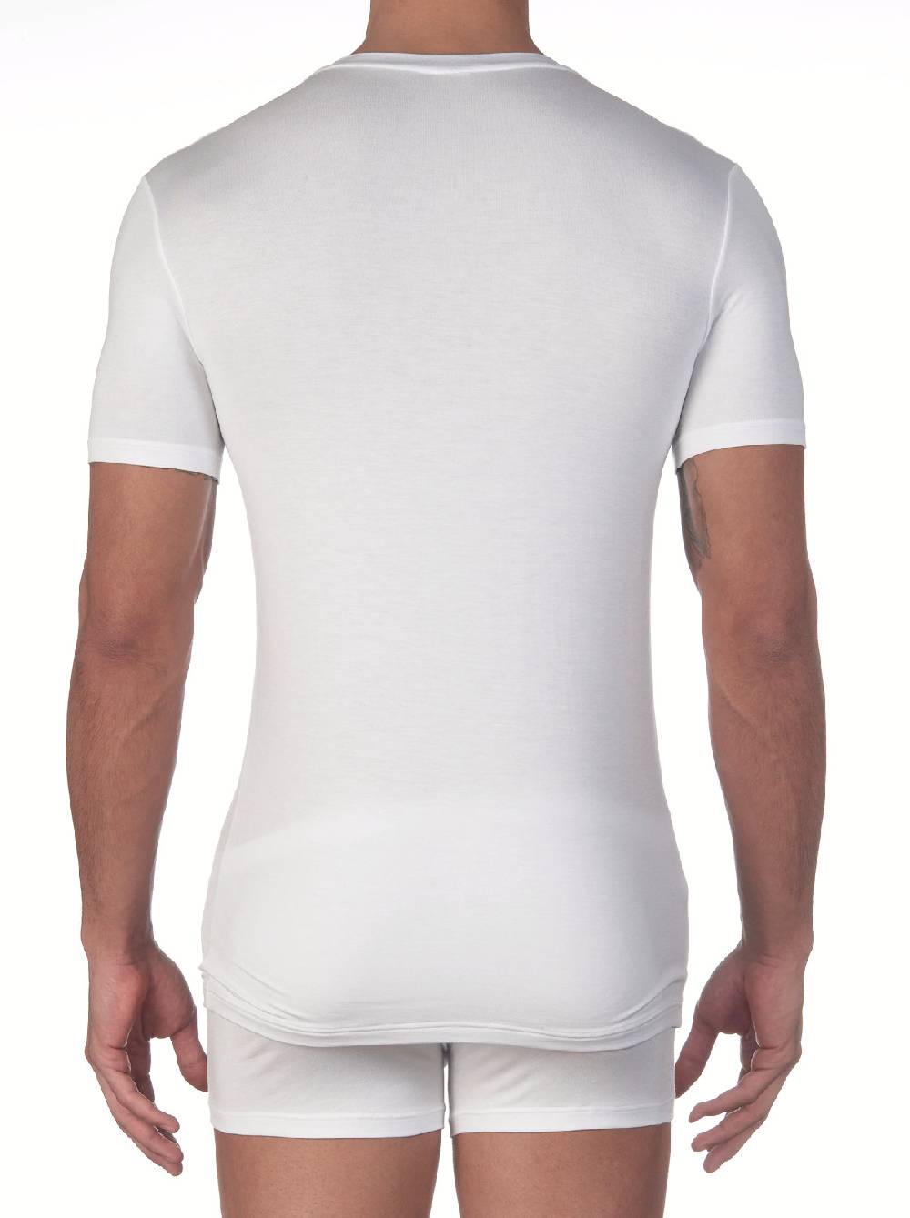 Oscalito T-shirt con scollo a V in micromodal 1576 Nuovo