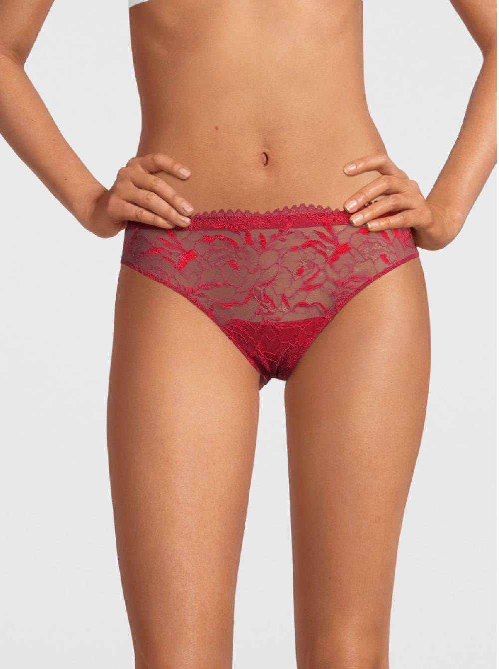 Oscalito Slip Vita Bassa con Pizzo 5878 Prezzo Ridotto