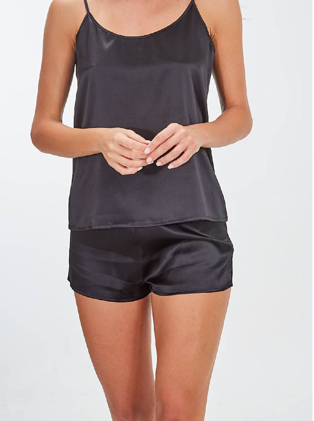 Oscalito Shorts in seta elasticizzata 10303 Online