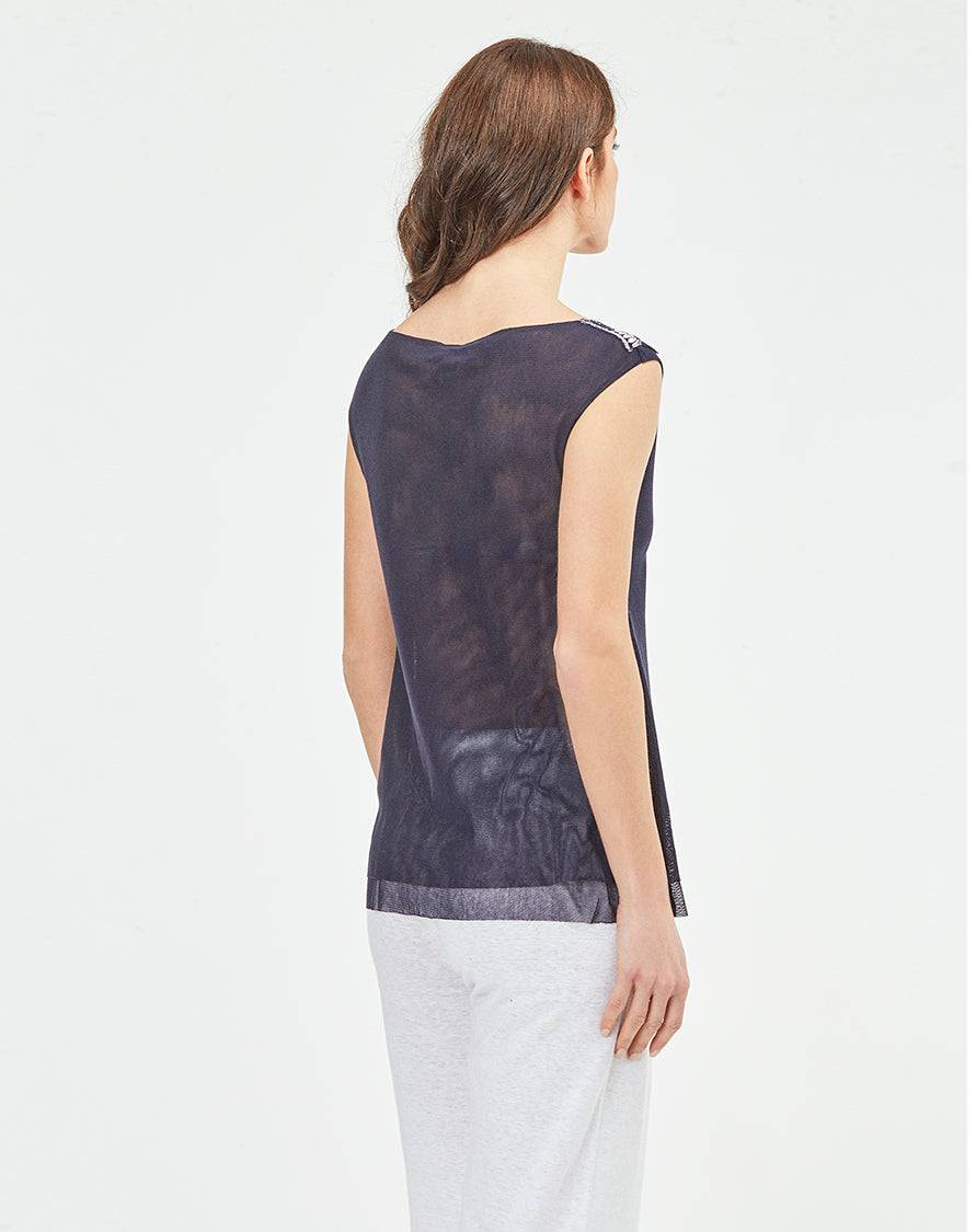 Oscalito Top 100% Tulle Cotone 5744 Presa