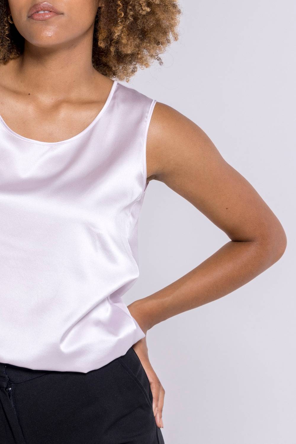 Oscalito Top donna in seta elasticizzata 10306 Sconto