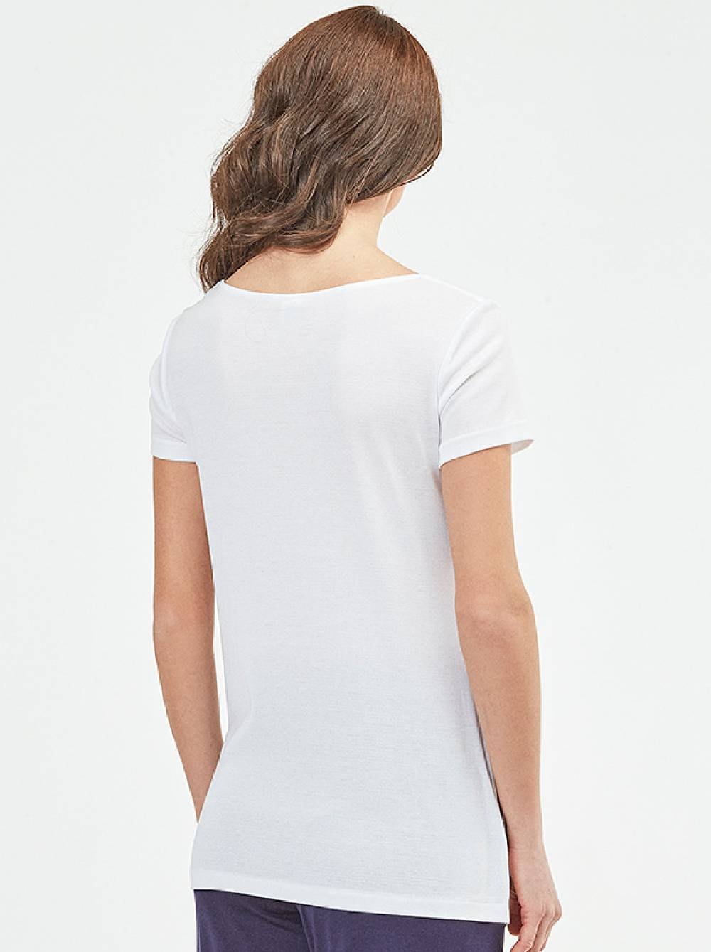 Oscalito T-shirt Allover Macramè Cotone 5758 Nuova