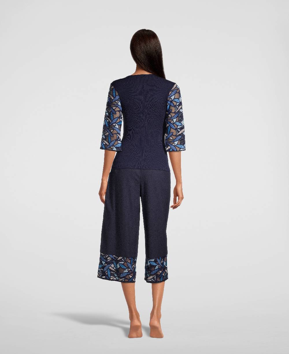 Oscalito Camicia maniche 3/4 Donna 100% Cotone 6744 Nuovo