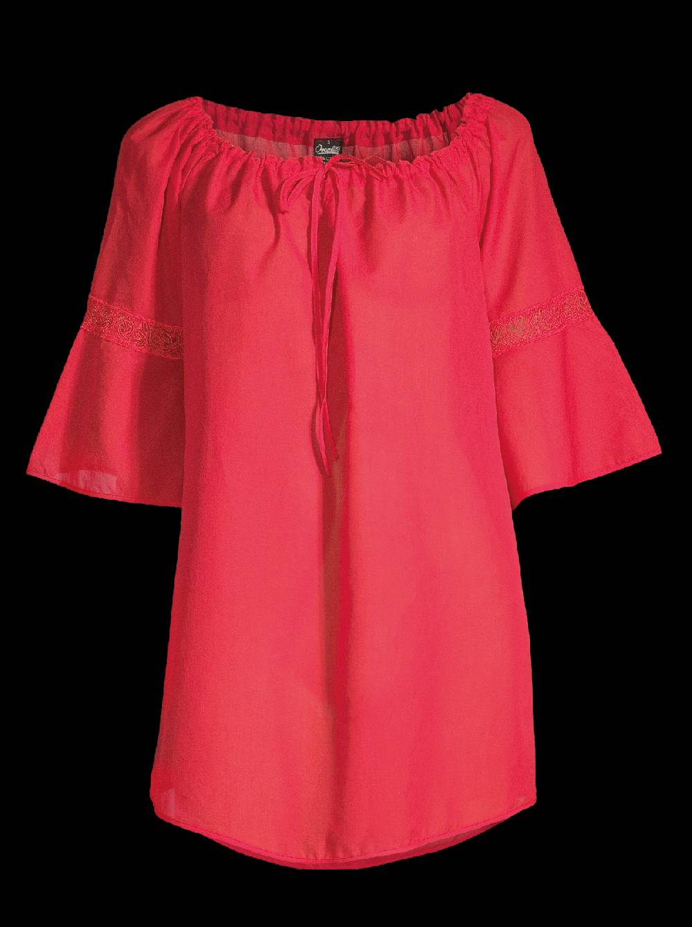 Oscalito Mini abito maniche lunghe in Voile Cotone 6566 Promozione