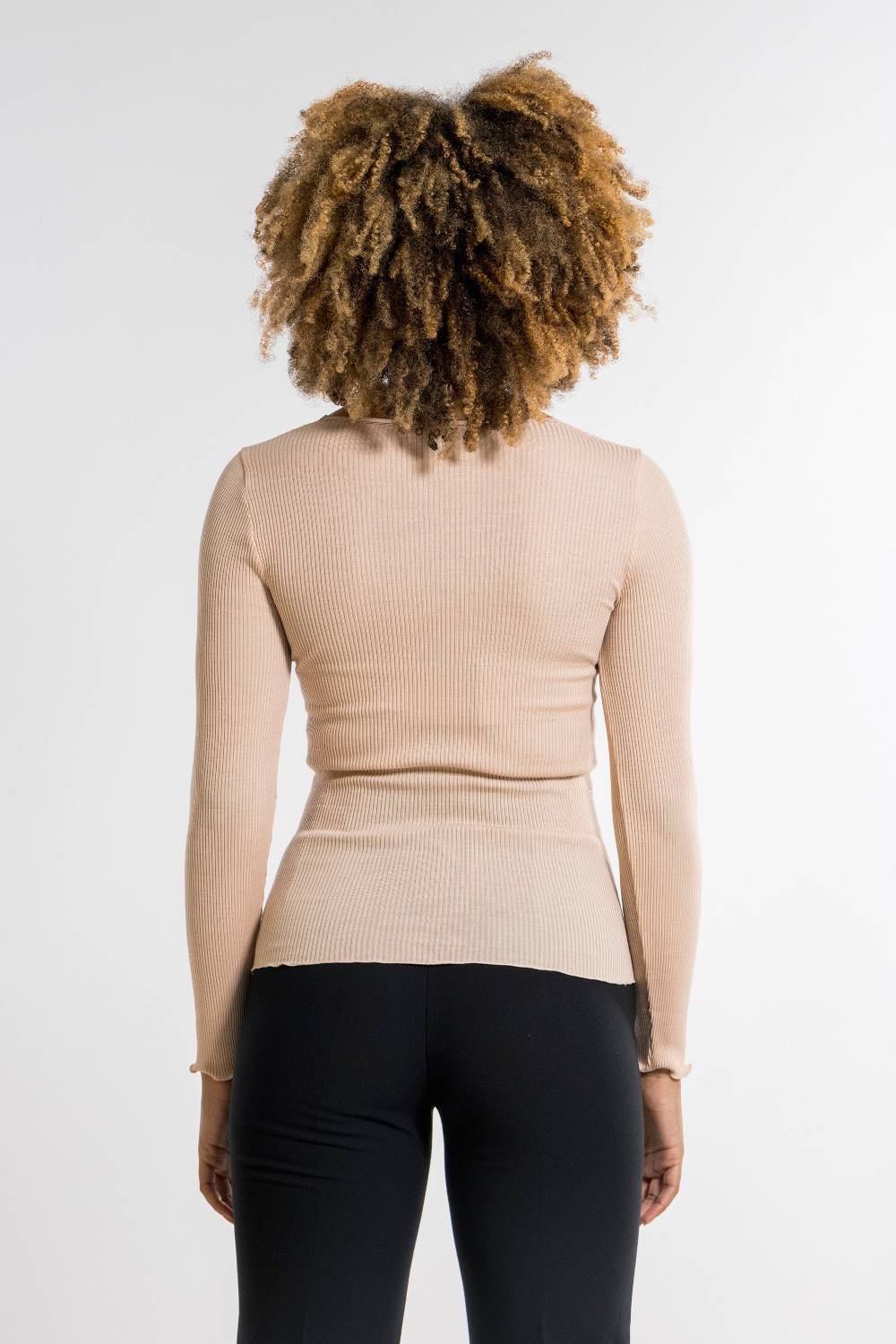 Oscalito Maglia a maniche lunghe donna lana e seta 6839 Consegna Veloce