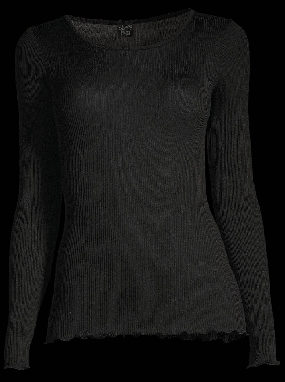 Oscalito Camicia a maniche lunghe in organza di seta 9515 Presa