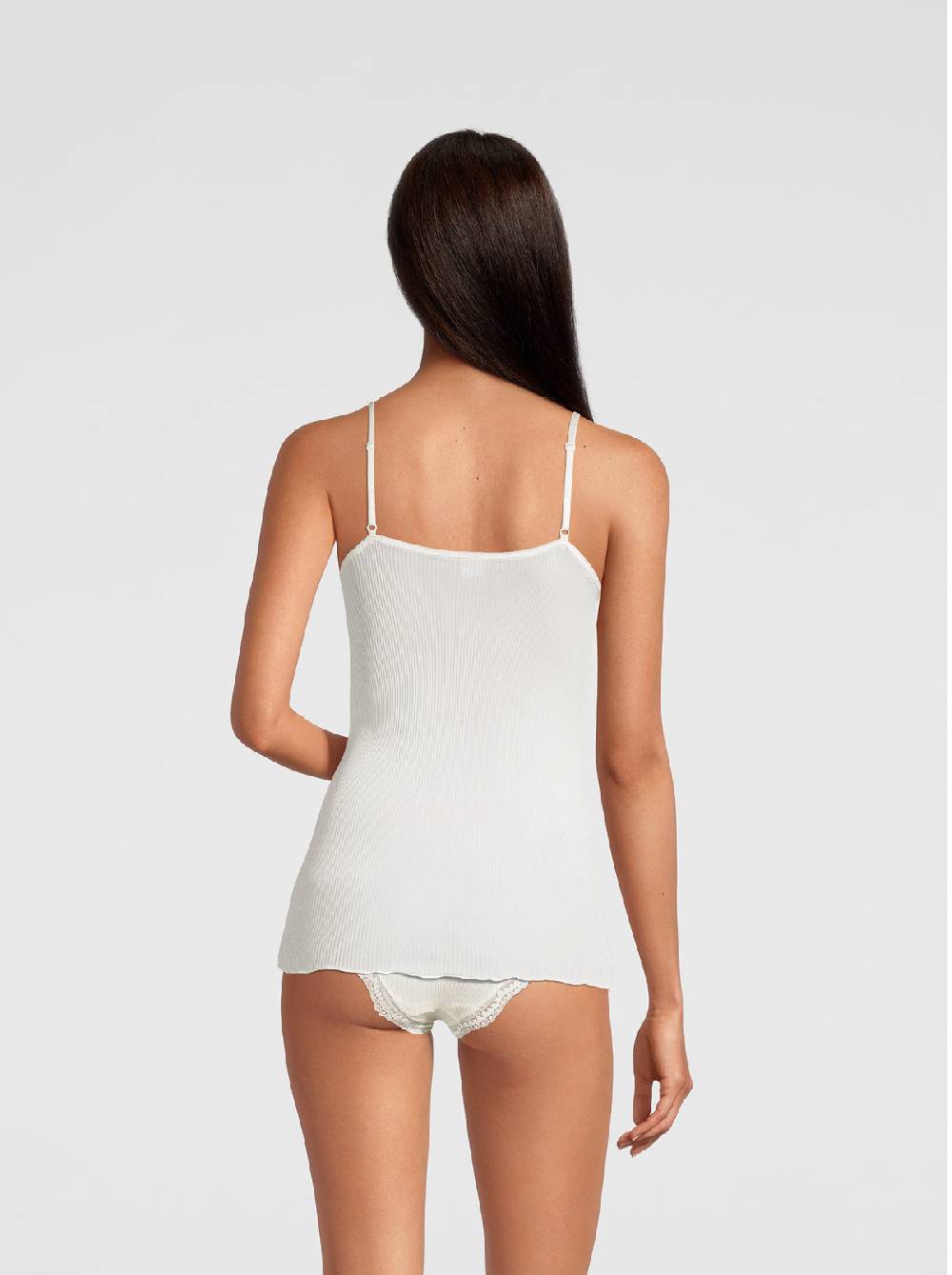Oscalito Canotta in Pura Seta con Reggiseno 9462 Negozi Online