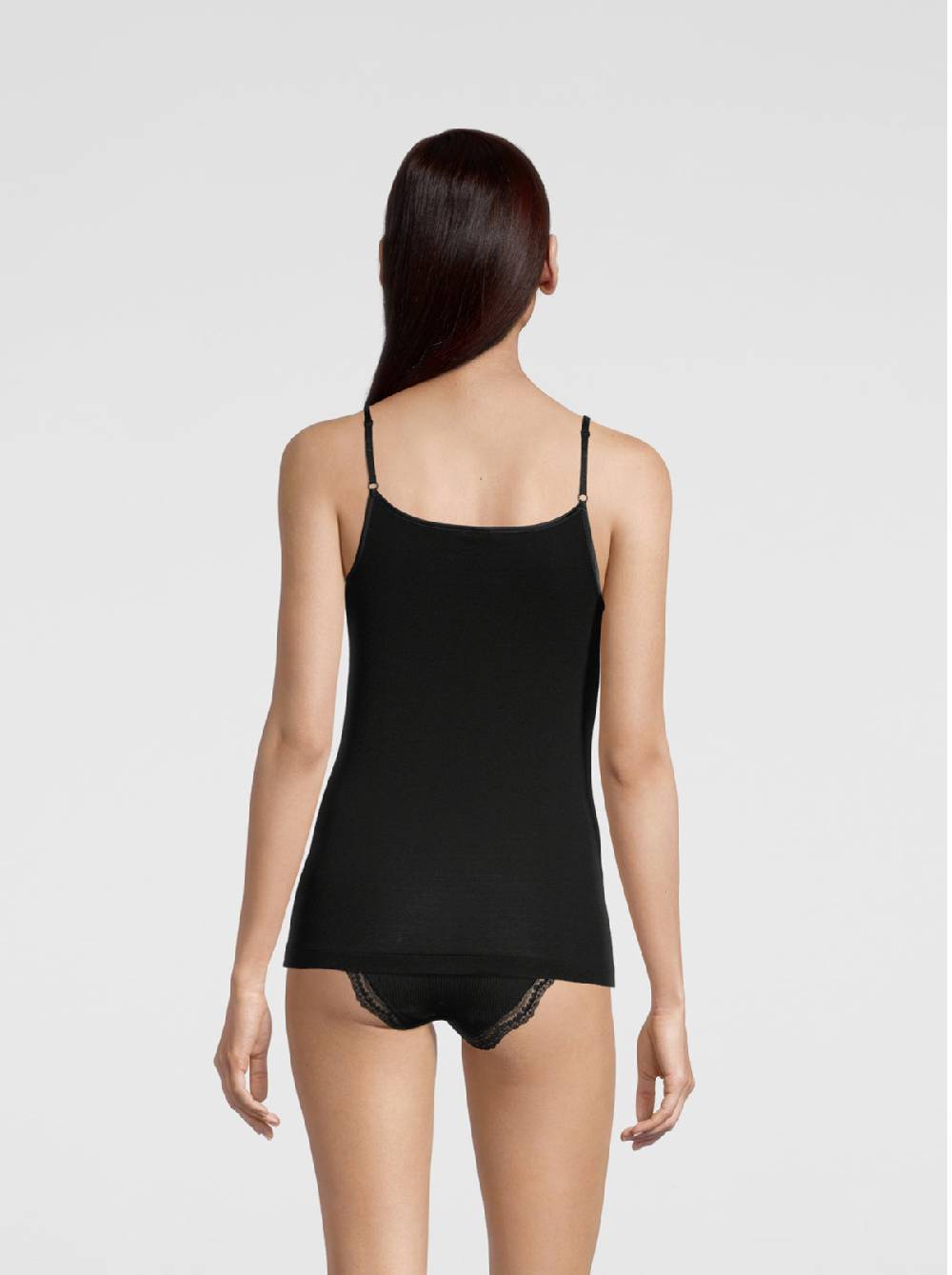 Oscalito Filoscozia Top Canotta con Pizzo Leavers 312 Shopping Online