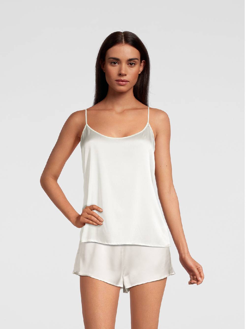 Oscalito Top in seta Stretch 10305 Sconto