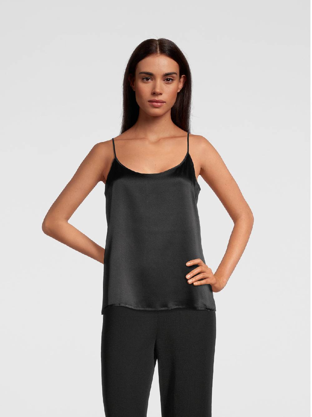Oscalito Top in seta Stretch 10305 Sconto