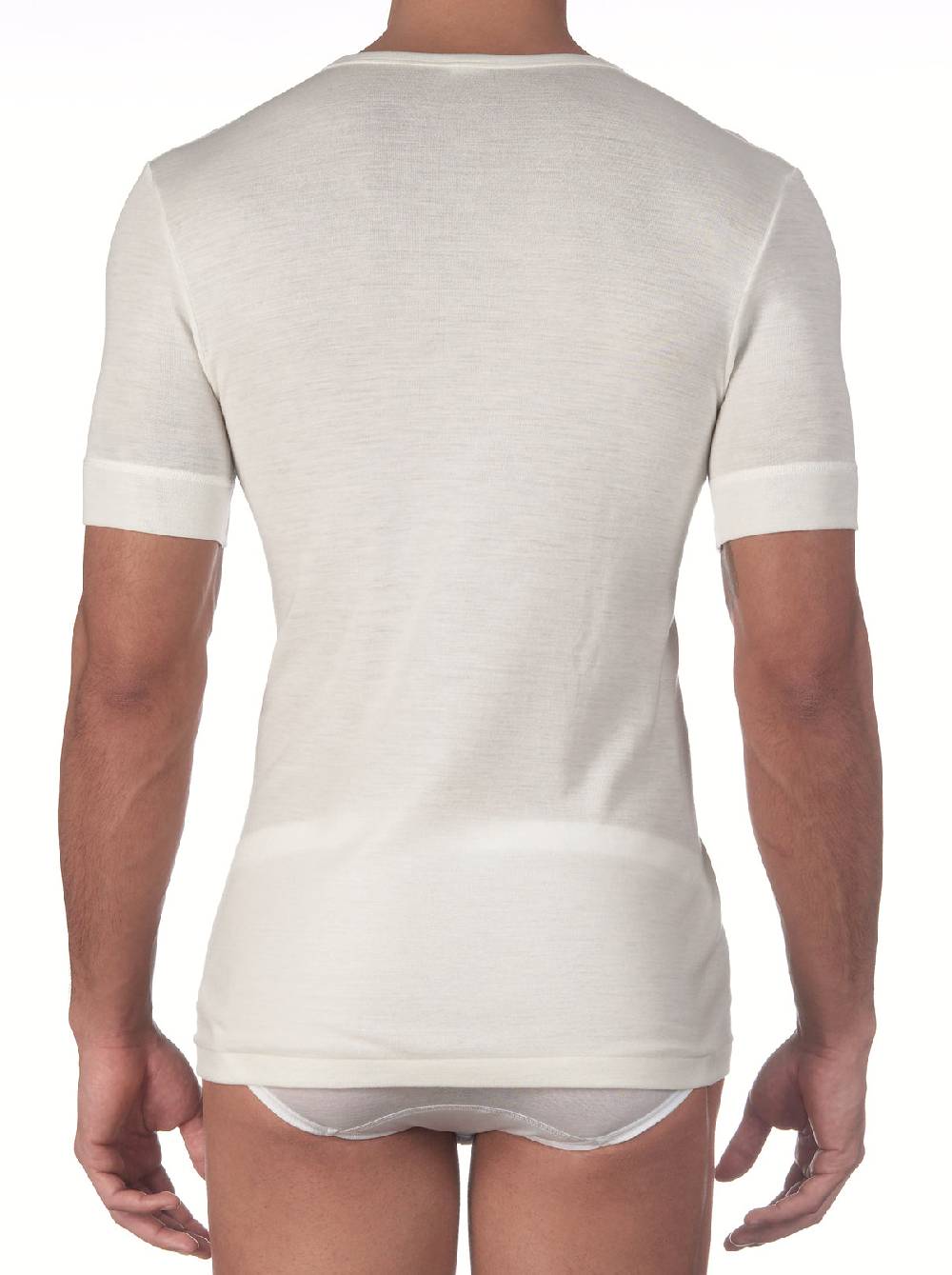 Oscalito T-shirt girocollo in lana merino 637 Offerte