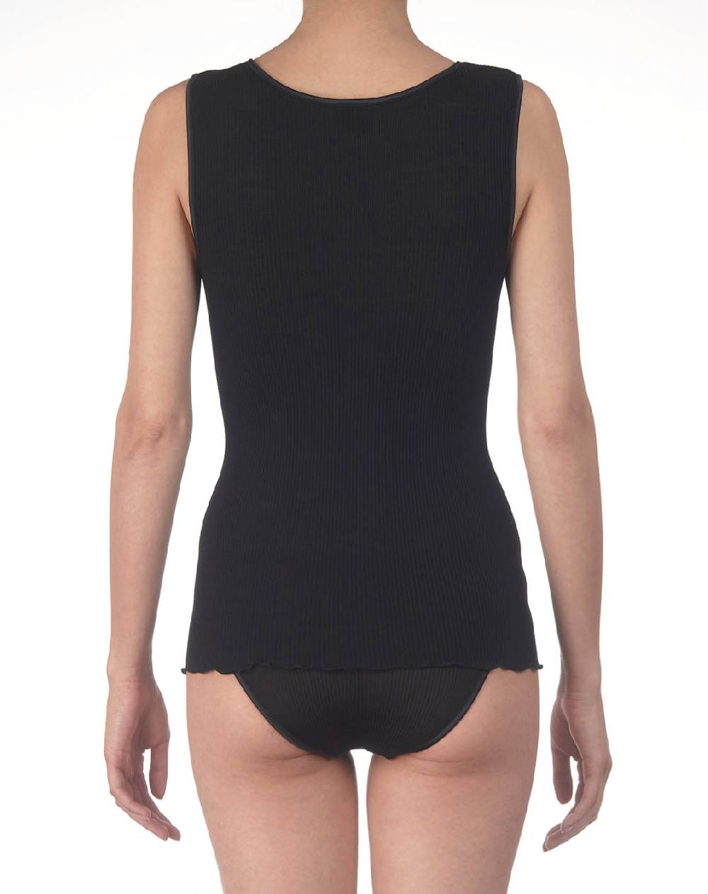 Oscalito Top in lana e seta con bordatura in raso 3422 Online