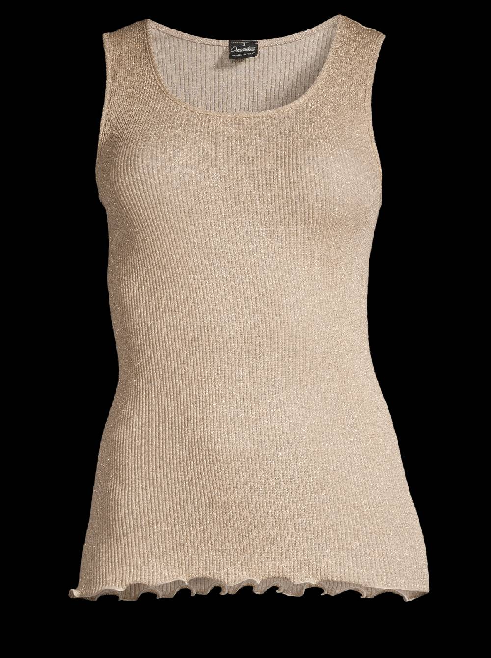 Oscalito Canotta in lurex 3442X Saldi Di Fabbrica