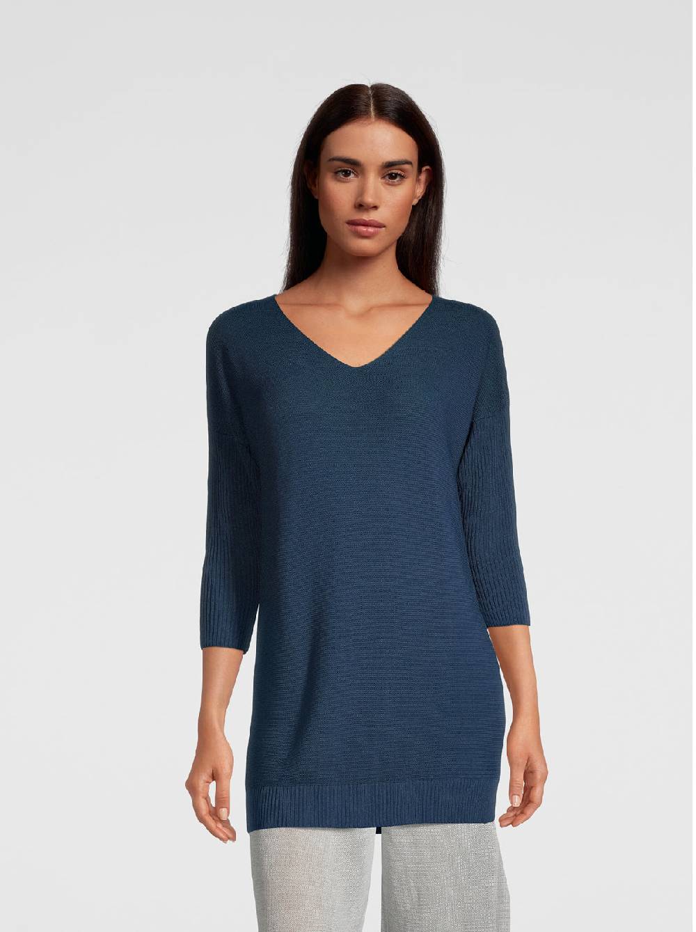 Oscalito Maglia maxi manica lunga in maglia tricot 6598 Spedizione Gratuita