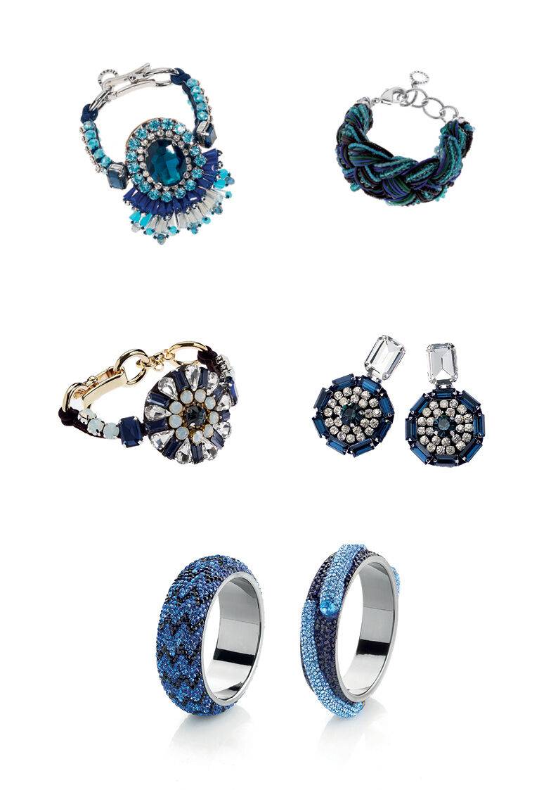 Ottaviani Bracciale con cristalli,perline e strass Hotsell