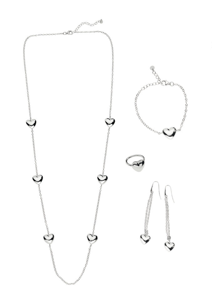 Ottaviani Anello"tutto cuore" in argento Moda