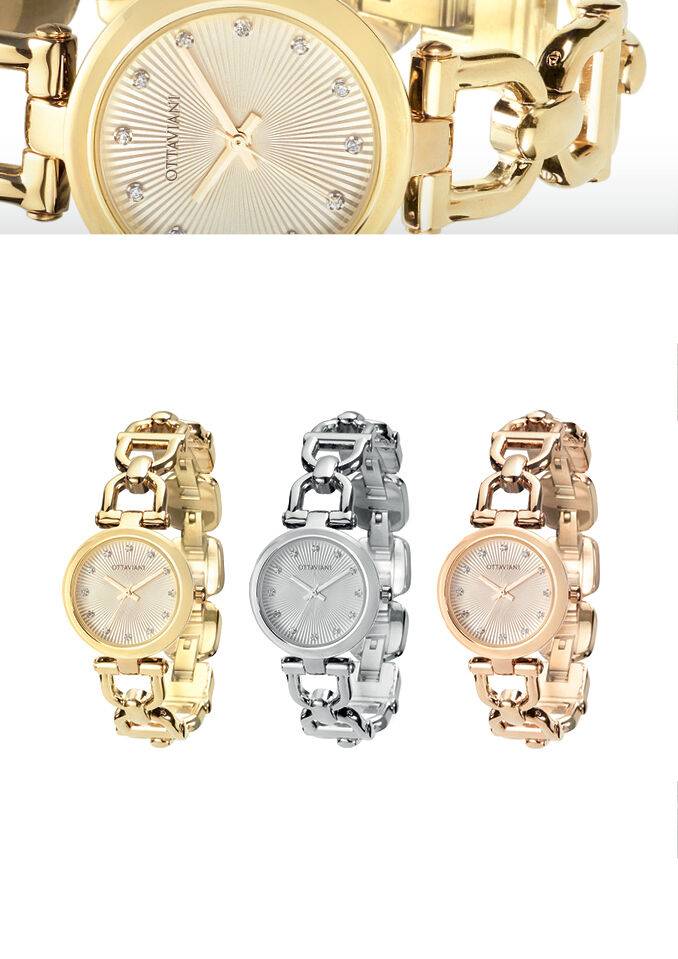 Ottaviani Quarzo bracciale acciaio Hotsell