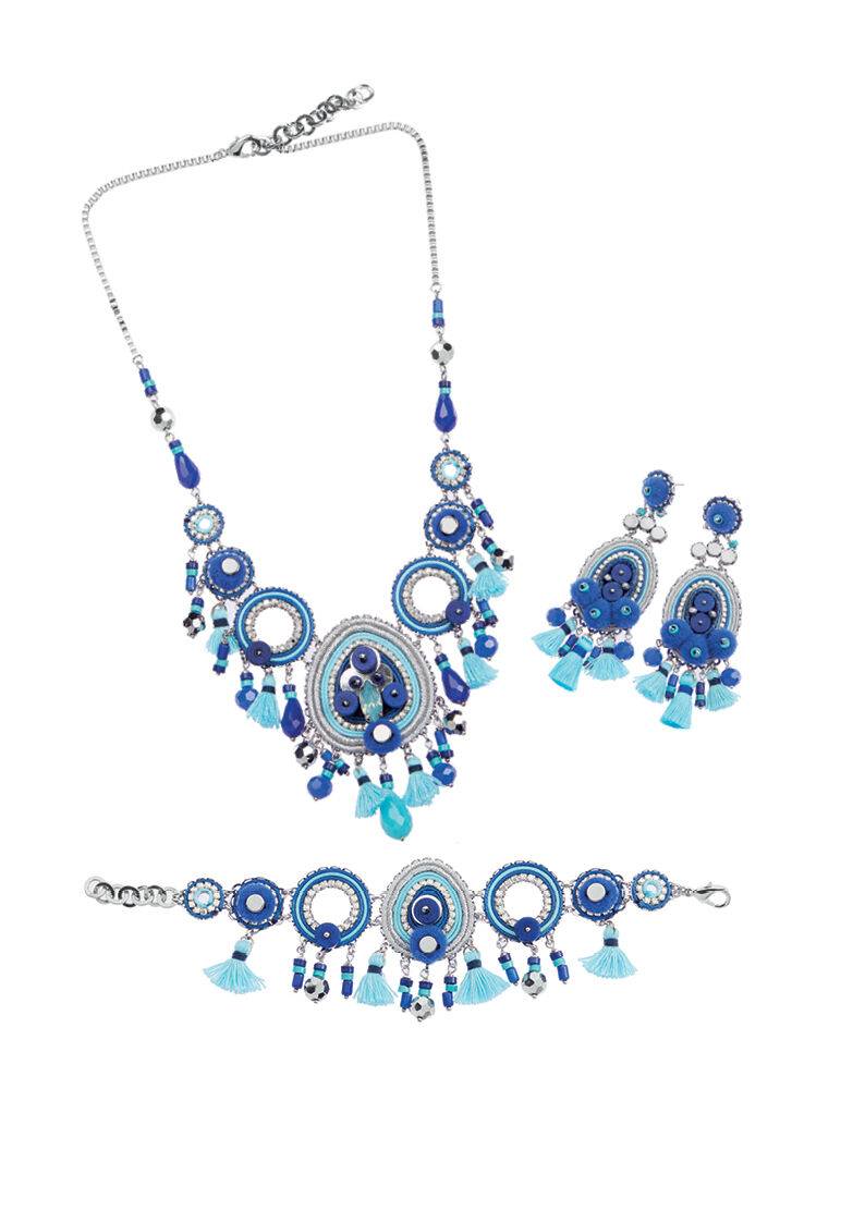Ottaviani Collana con perline,cristalli e strass Promozione Limitata