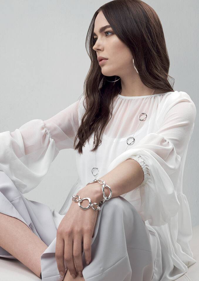 Ottaviani Collana "elegance"in argento / cm 90 Promozione