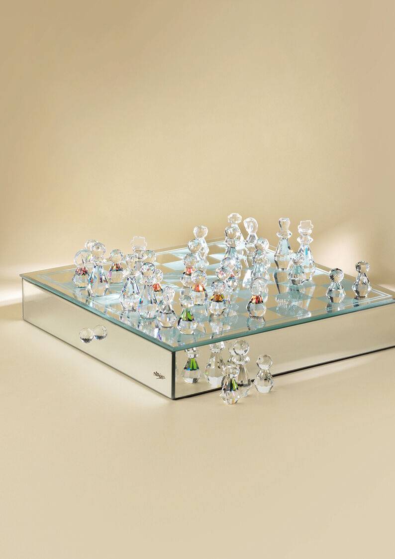 Ottaviani Scacchiera in cristallo cm.35x35x6 Sconto
