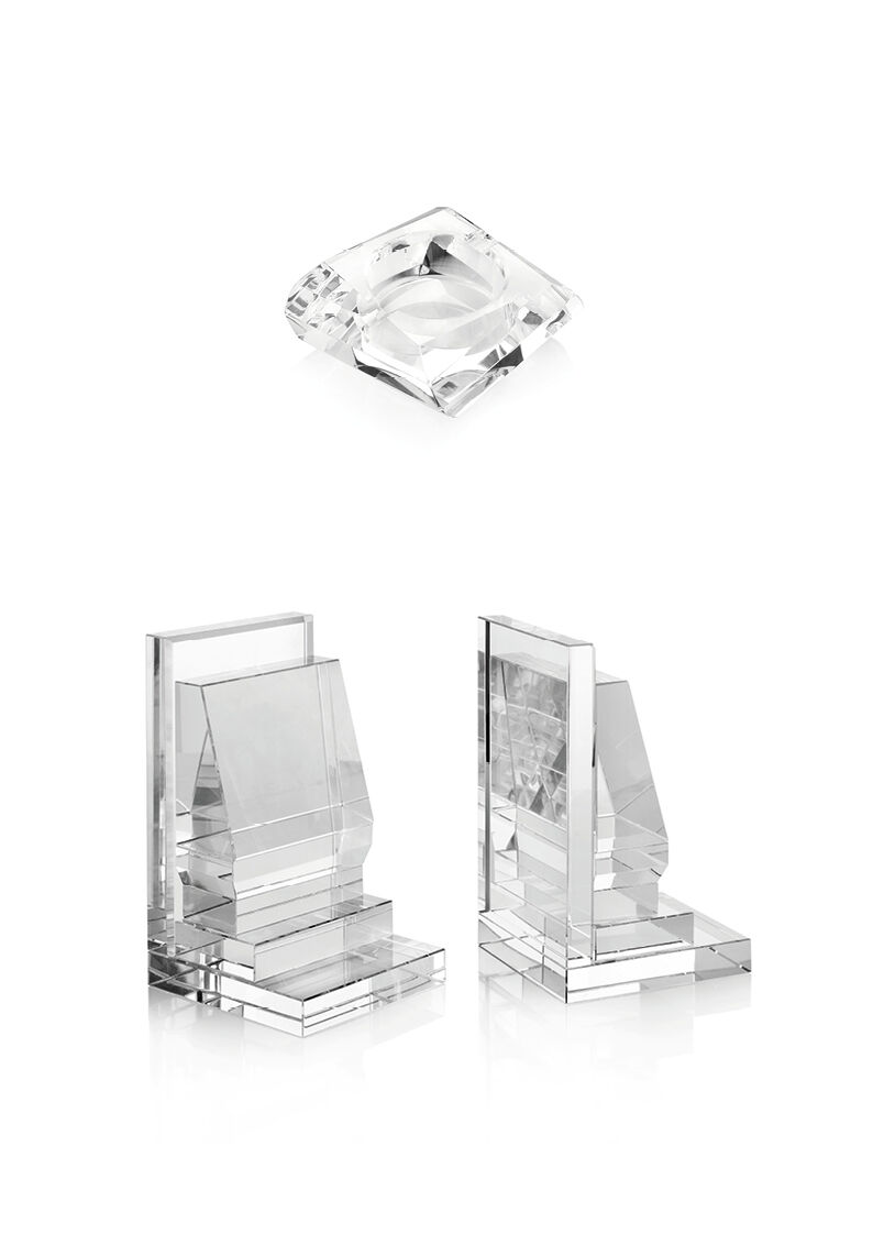 Ottaviani Posacenere in cristallo cm 10x10x4 Online