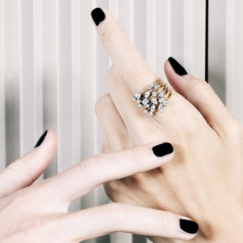 Paola Grande Gioielli BALANCE Anello 'Balance' oro giallo con marquise Offerte
